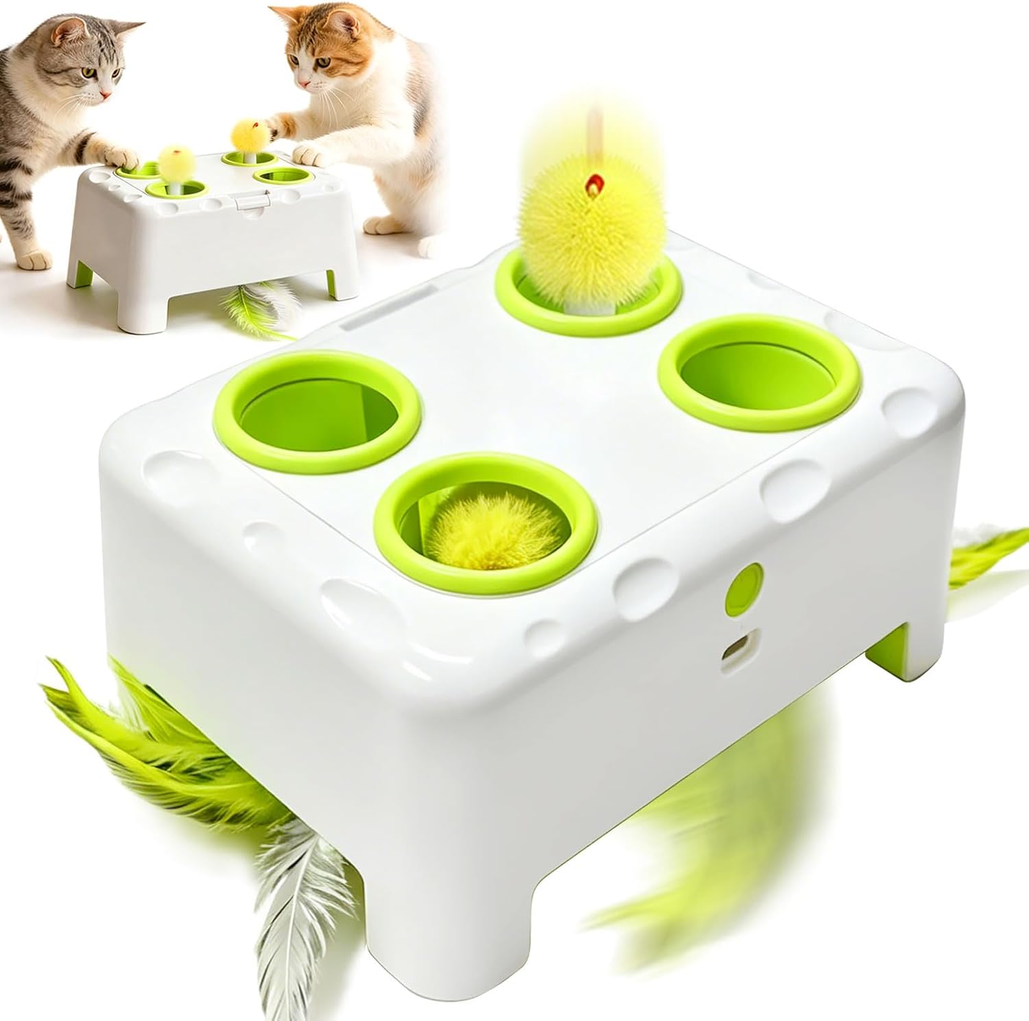 Le jouet interactif Cheese Magic House de Happycode avec ses accessoires de jeu en action